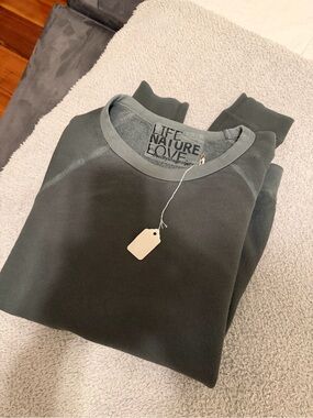 Freecity Lucky Rabbits Sweatshirt in Tent Rabbit Green M